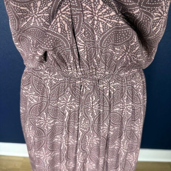 Carve Designs Mauve Grayson Midi Dress, Mauve Taupe, XL - Picture 5 of 11